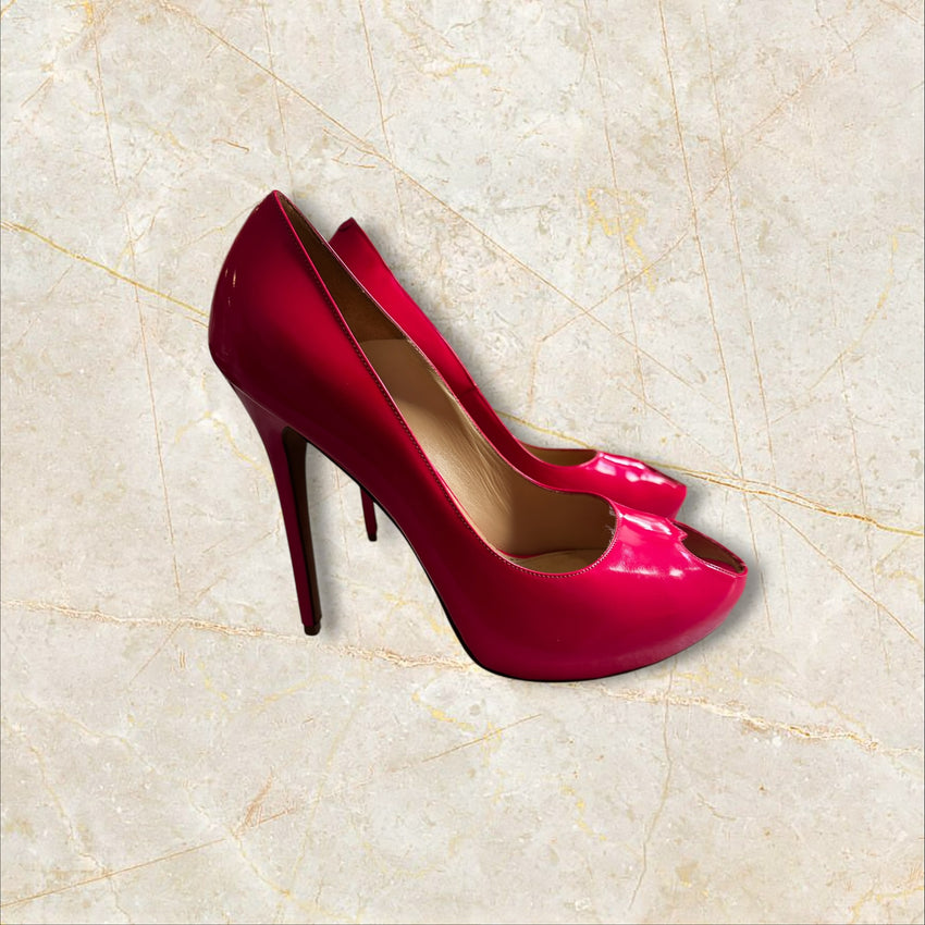 Alexander McQueen Damen Pumps Peep Toe — Size 37,5