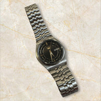 Vintage Seiko 5 Automatic „Two-Tone Black & Grey Dial“ — Herrenuhr