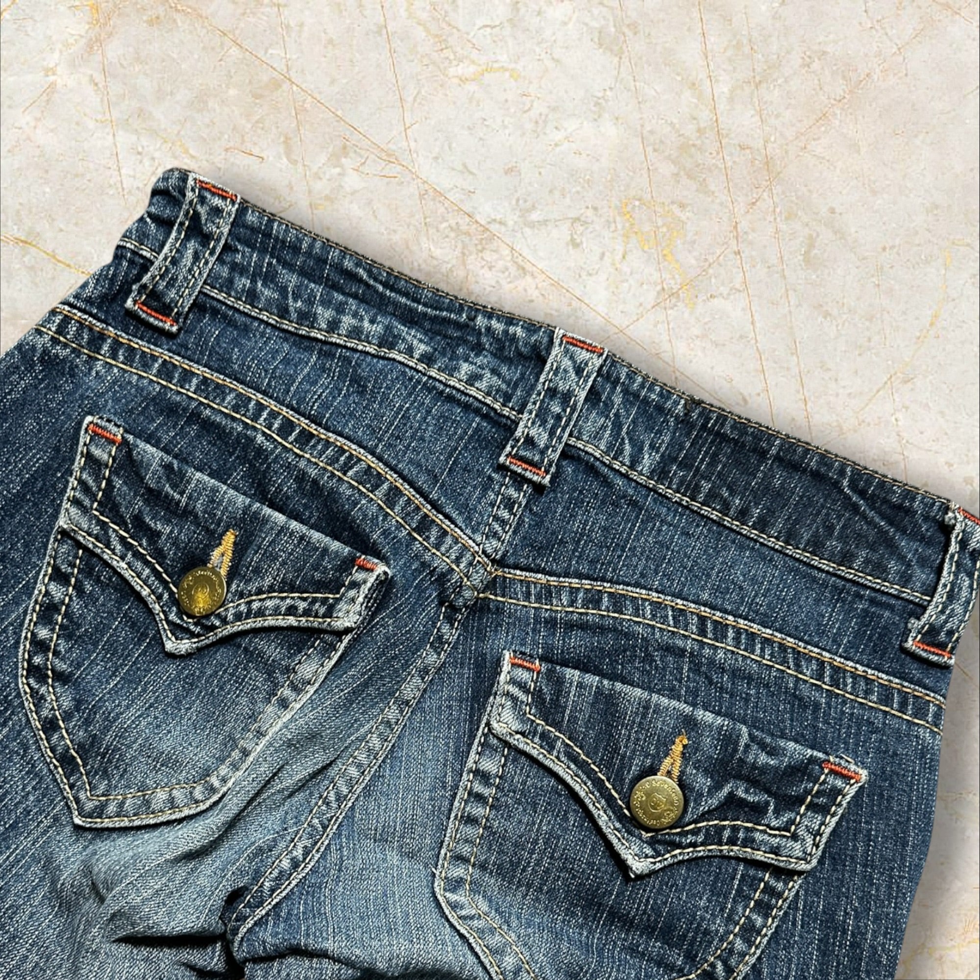 Y2K G-Seventeen Flared Damen Jeans — Size 32 / XXS
