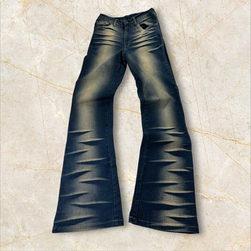 Y2K BeBe Moda Flared Bootcut Jeans Size 30-32 / XXXS-XXS