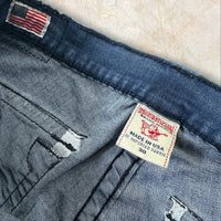 True Religion Y2K Cargo Skinny Herren Jeans Size 38 / S