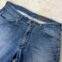 90s Vintage Wrangler Slim Herren Jeans Size 42 / M