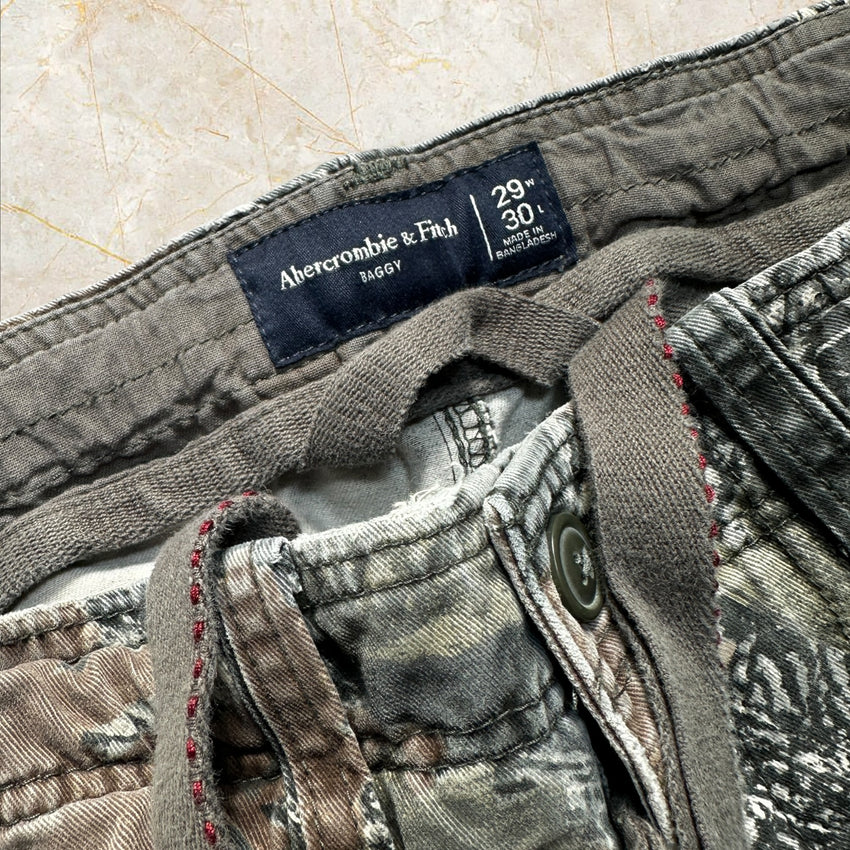 Y2K Abercrombie & Fitch Baggy Cargo Pants Size S / W29/L30