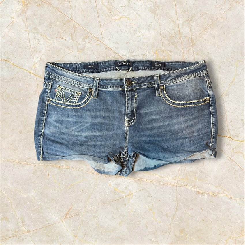 Y2K Vigoss Damen Jeans Shorts Size 50 / XXL