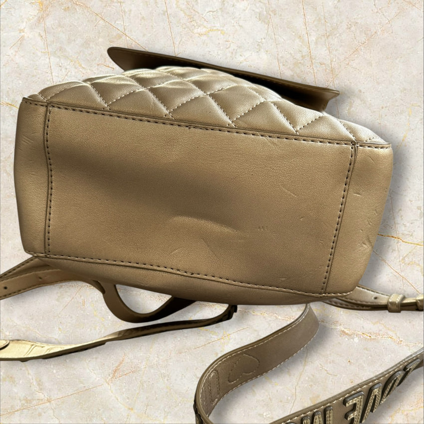 Love Moschino Rucksack — Gold