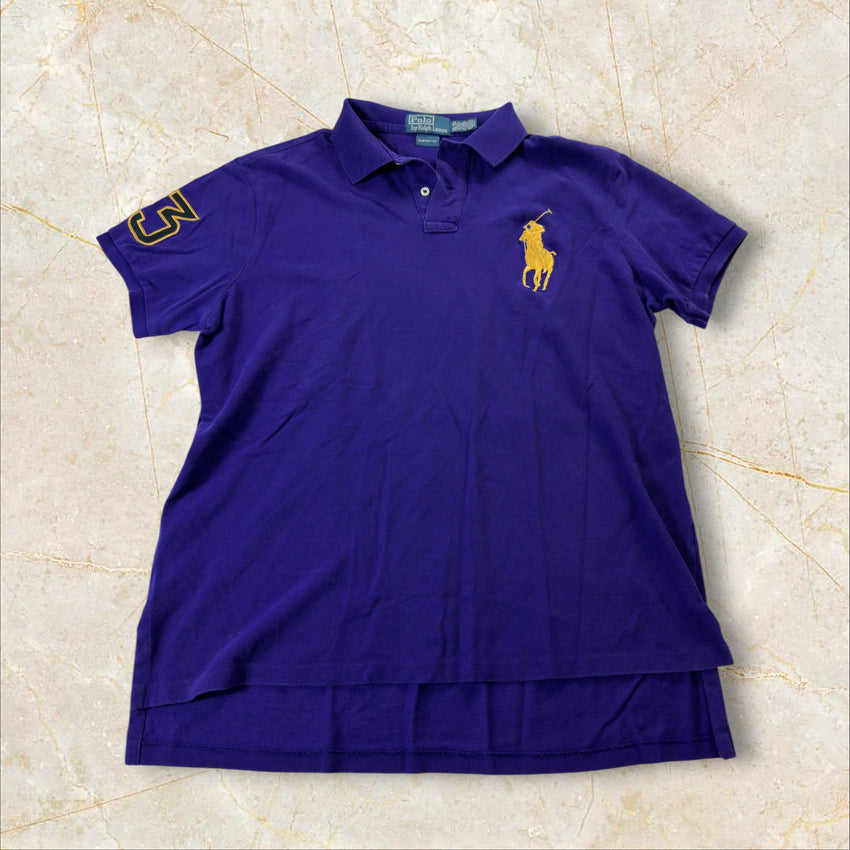 Ralph Lauren Big Pony Y2K Custom Fit Poloshirt Size XL
