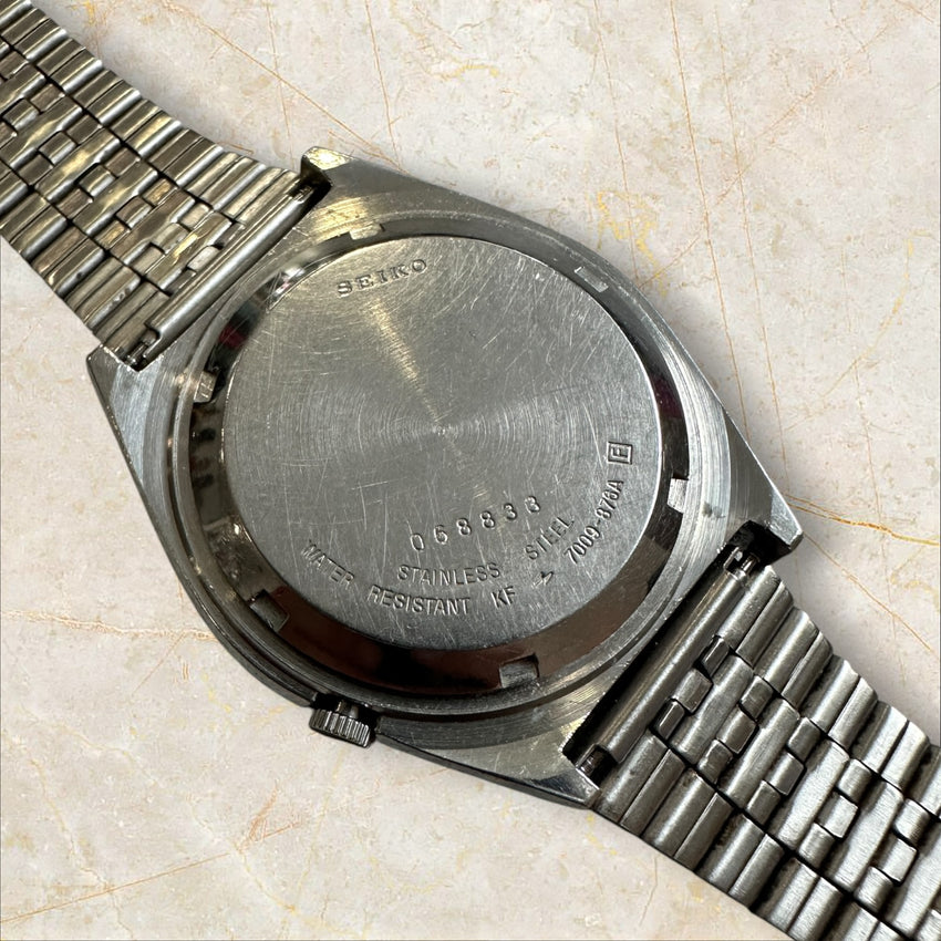 Vintage Seiko 5 Automatic „Jalousien Dial“ Suwa Seikosha — Herrenuhr