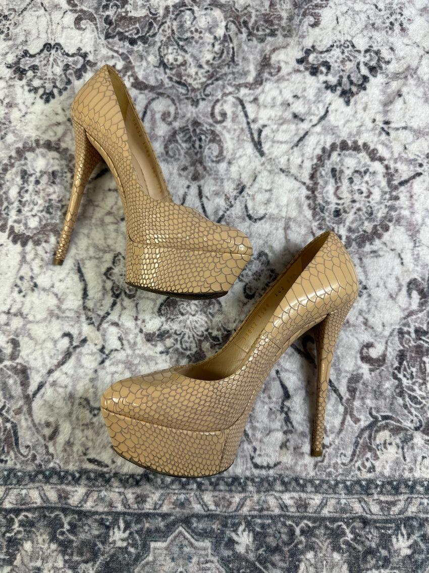 Y2K Casadei Plateau-Pumps / High Heels 37.5