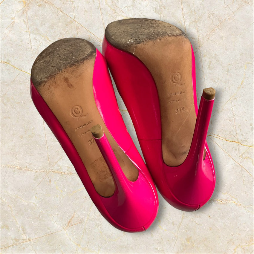 Alexander McQueen Damen Pumps Peep Toe — Size 37,5