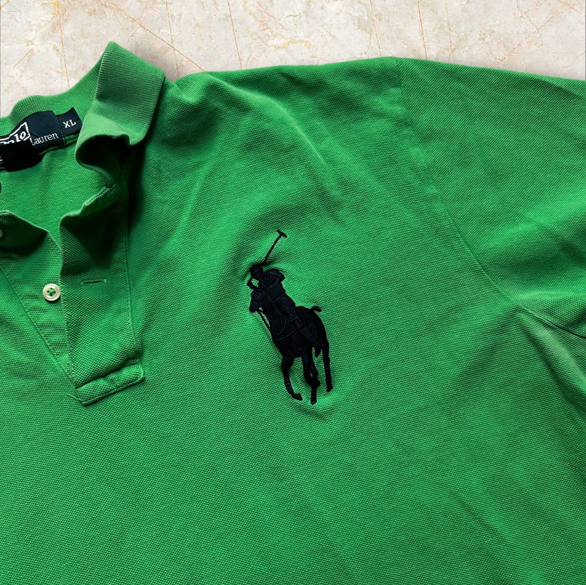 Ralph Lauren Big Pony 90s Polo Shirt — Size XL