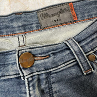 90s Vintage Wrangler Slim Herren Jeans Size 42 / M