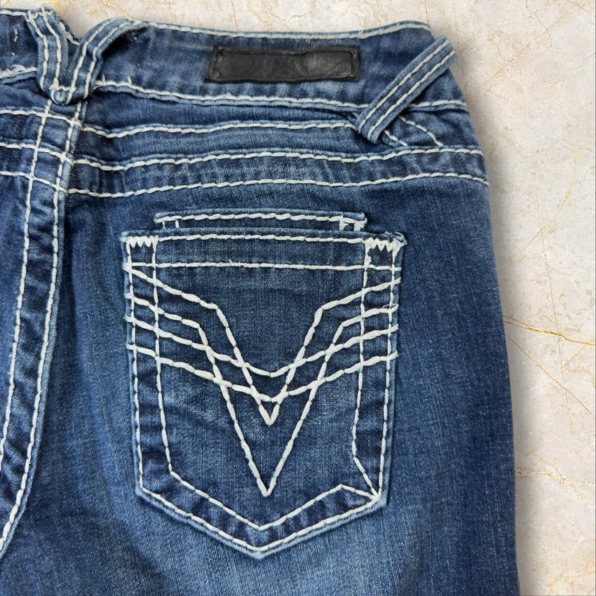 Y2K Vigoss Flared Low Waist Jeans Damen Size 38-40 / M-L