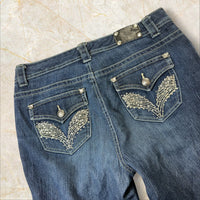 Y2K Flared Miss Me Style Damen Jeans Size 40 / L