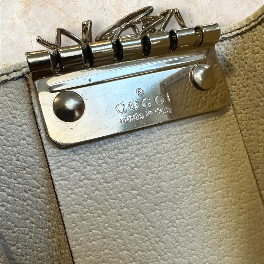 Gucci Vintage Schlüsselelefant / Keyholder — GG Monogramm