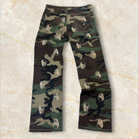 Philipp Plein Camouflage Straight Herren Hose Size 42 / M