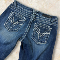 Y2K Vigoss Flared Low Waist Jeans Damen Size 38-40 / M-L