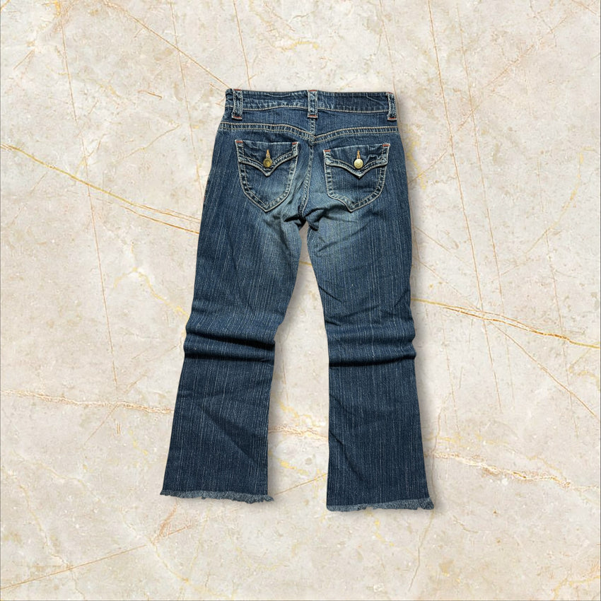 Y2K G-Seventeen Flared Damen Jeans — Size 32 / XXS