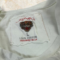 Ed Hardy Vintage Graphic T-Shirt — Size L (fittet wie S-M)