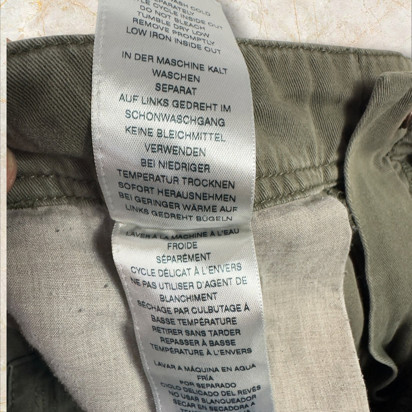 True Religion Brand Jeans Herren Cargo Shorts — Military Khaki / Olive Size 31