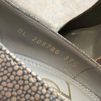 Y2K Yves Saint Laurent Damen Pumps — Caviar Leder — Size 37,5