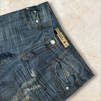 Y2K Feng You China Style Flared Damen Jeans — Size 40 / L