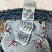 Y2K True Religion Mid Rise Straight Jeans Damen Size 42 / XL