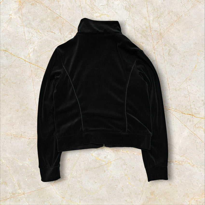 Y2K F&2 Velour Zip Hoodie “Ghetto 97”