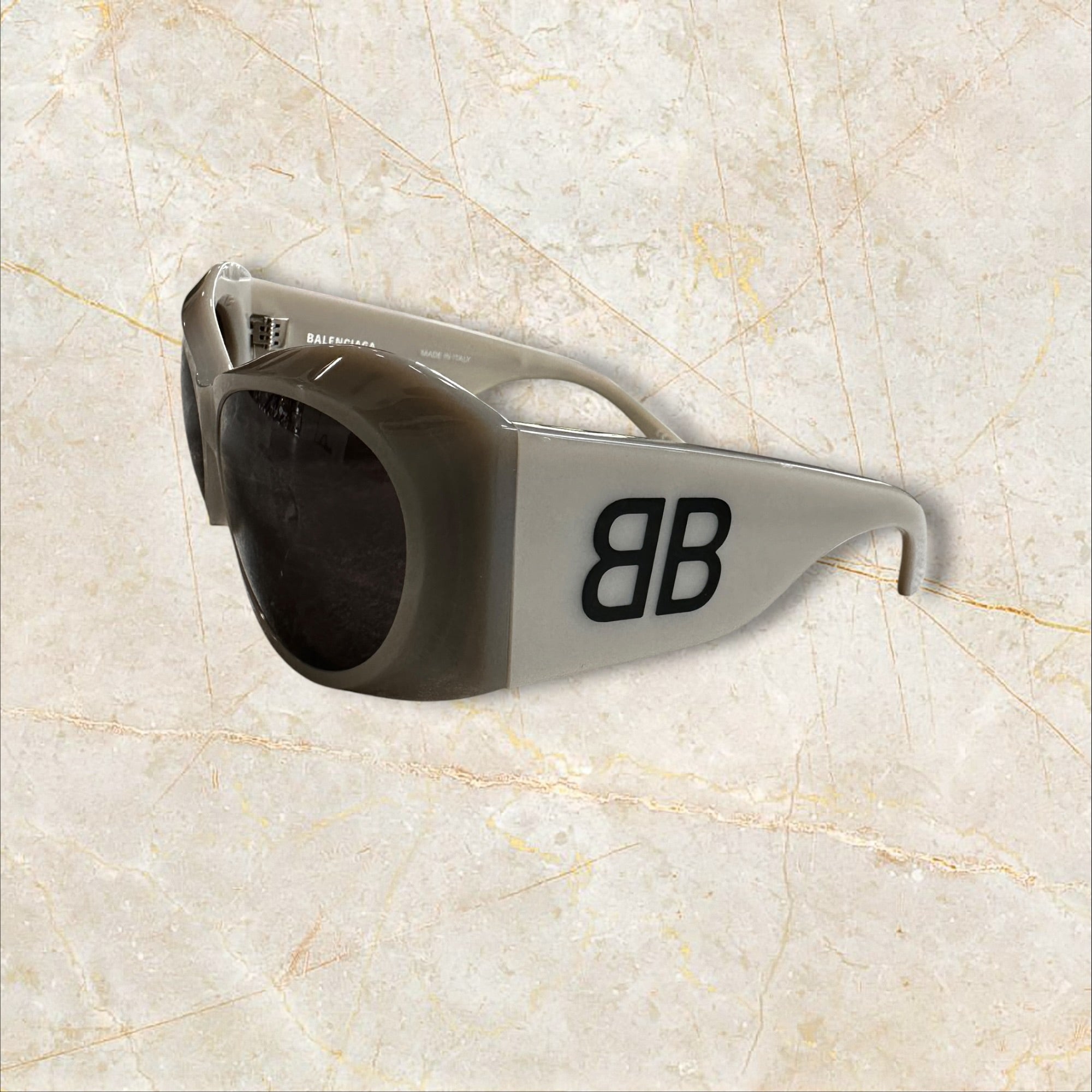 Balenciaga BB0394S Oversized Sonnenbrille — Size XL