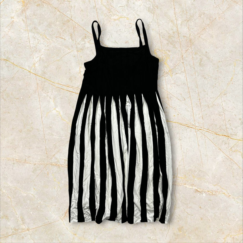 2000s Bailey Sommerkleid Streifen XS