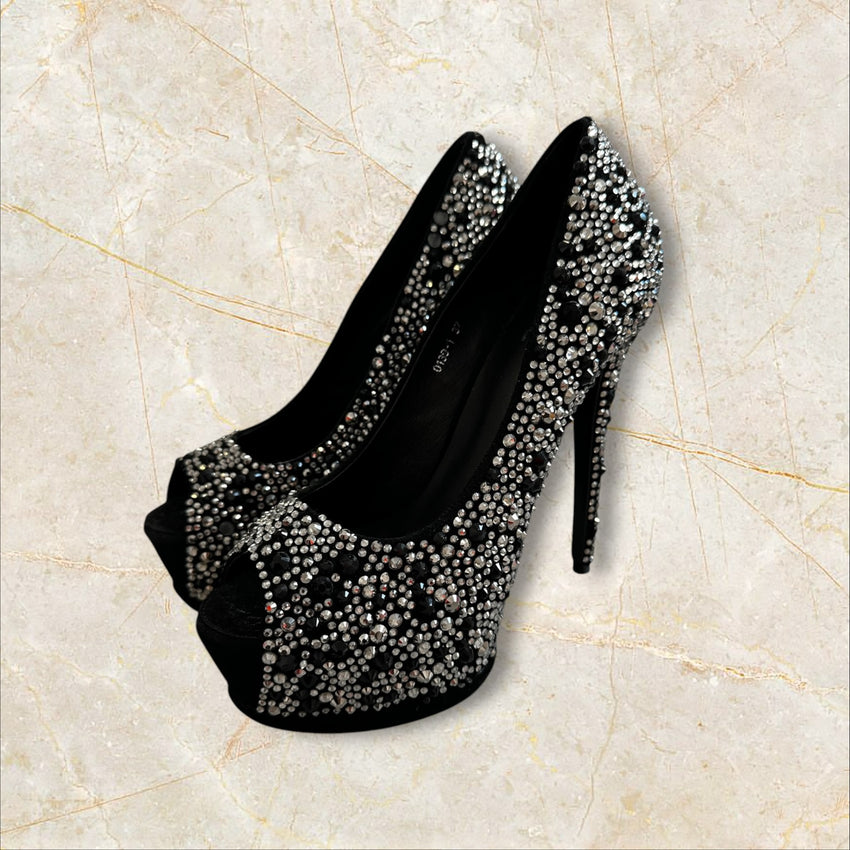 Y2K Chic Damen Pumps — Size 37