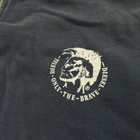 Diesel Y2K Vintage Zip Hoodie — Size XXL