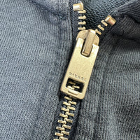 Diesel Y2K Vintage Zip Hoodie — Size XXL