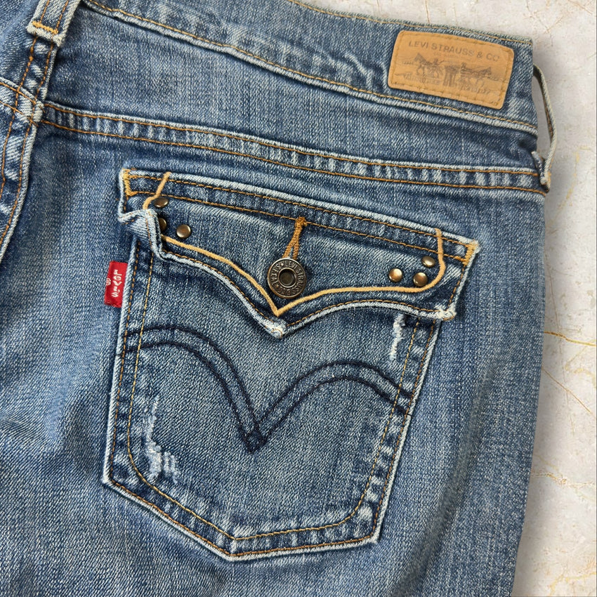 Levi’s 515 Vintage 90s / Y2K Damen Bootcut Jeans — Size W29 (fittet wie M-L)