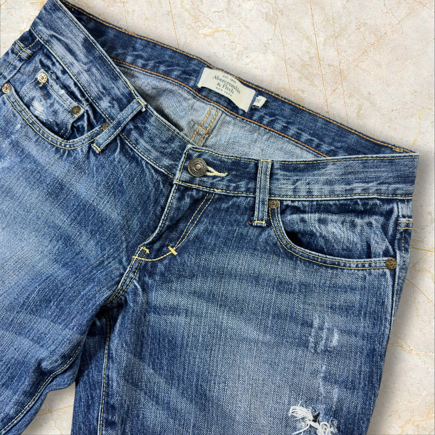 Y2K Abercrombie & Fitch Erin Low Waist Skinny Jeans Size 34 / XS