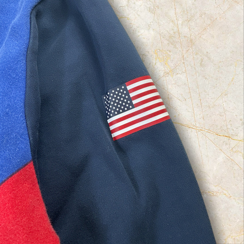 Ralph Lauren Big Pony US Open Zip Hoodie Multi-Color Unisex Size S