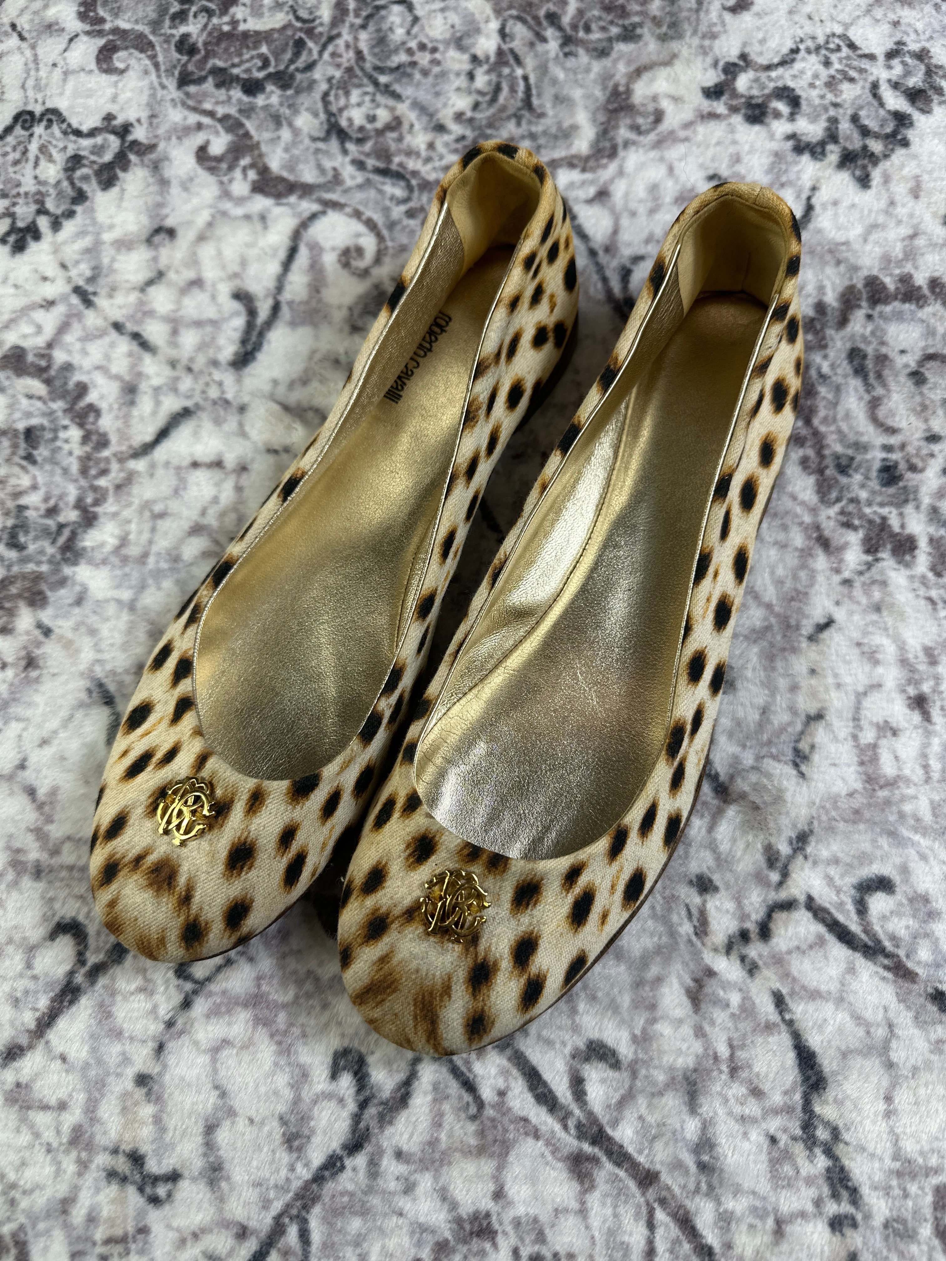 Y2K Roberto Cavalli Ballerinas 37.5