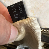 Gucci Vintage Web „Boston Bag“ Handtasche — GG Monogramm