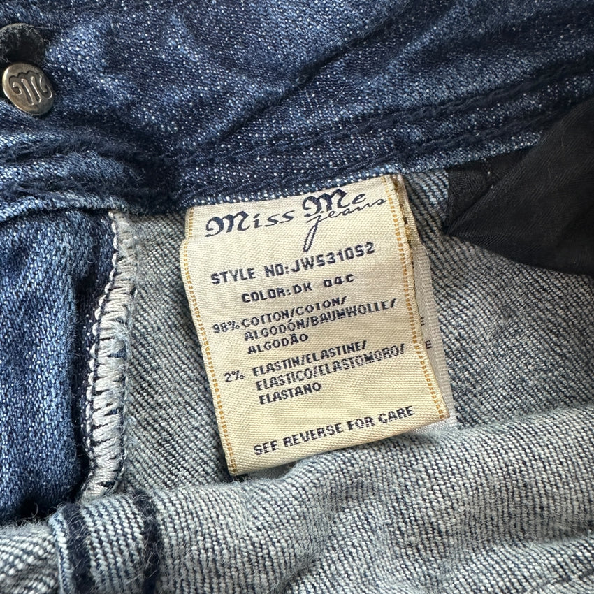 Y2K Miss Me Skinny Low Waist Jeans Damen Size 38 / M