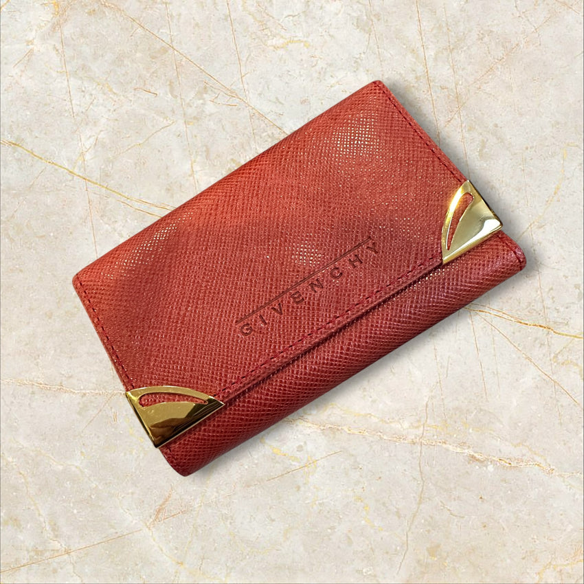 Givenchy Vintage Leder Schlüsseletui / Keyholder — Unisex
