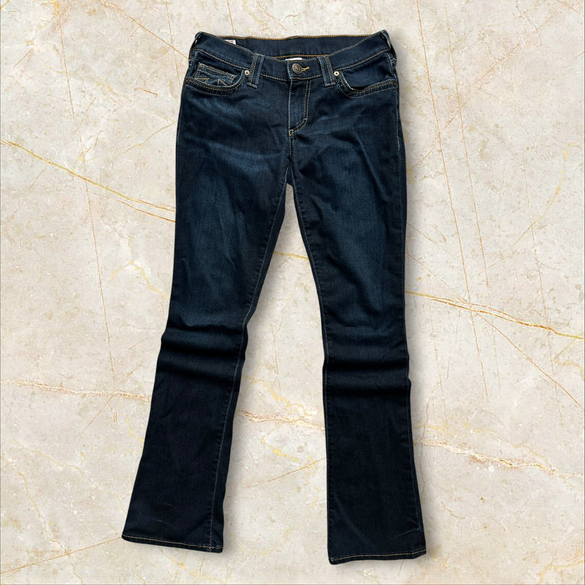True Religion Y2K Flared Bootcut Jeans Size 38 / M