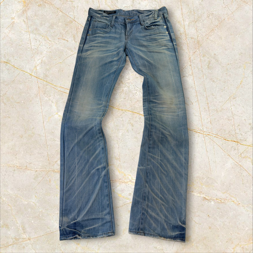 2000s Low Waist Flared Jeans Size 36 / S