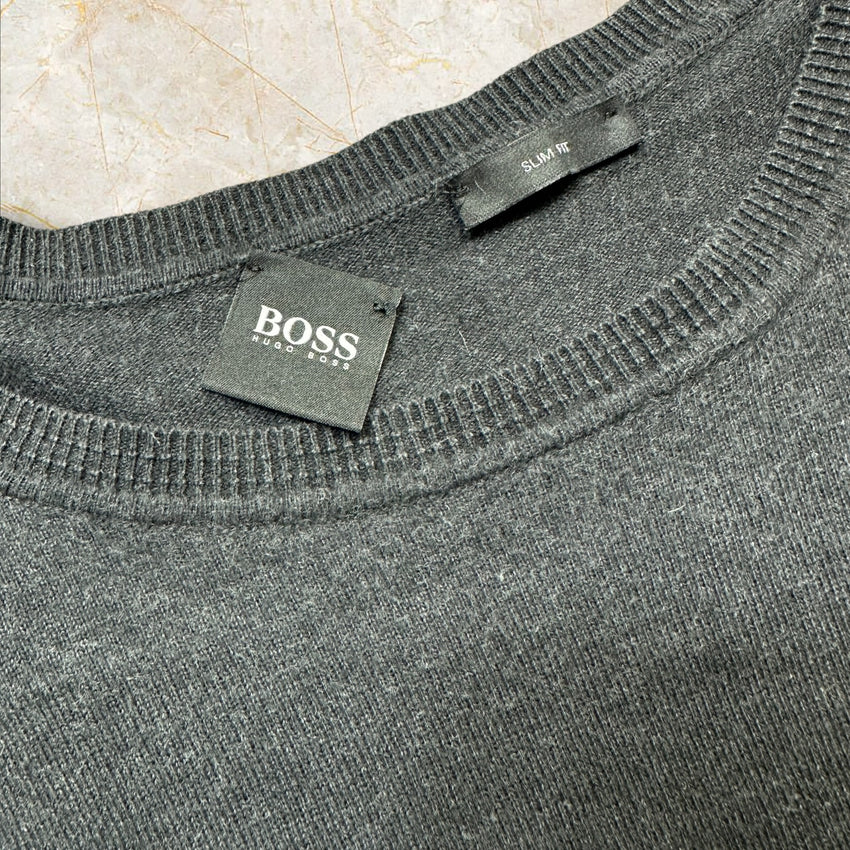Hugo Boss Knit Longsleeve Slim Fit Sweatshirt Size 2XL