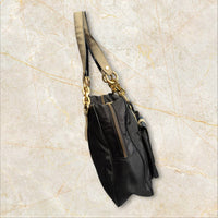 Roberto Cavalli Freedom Vintage Schultertasche — Y2K Multi-Pocket Design