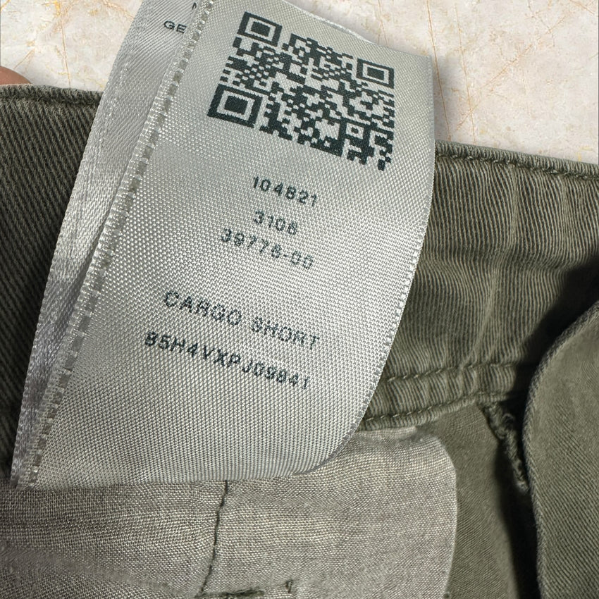 True Religion Brand Jeans Herren Cargo Shorts — Military Khaki / Olive Size 31