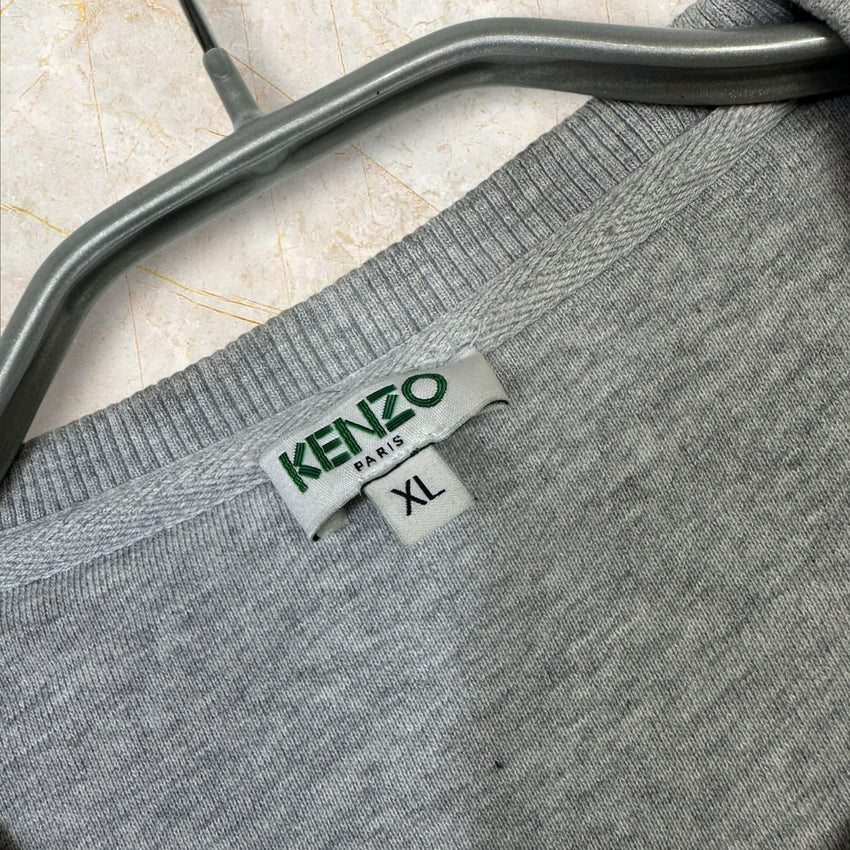 Kenzo Paris Vintage Herren Sweatshirt / Longsleeve — Grau