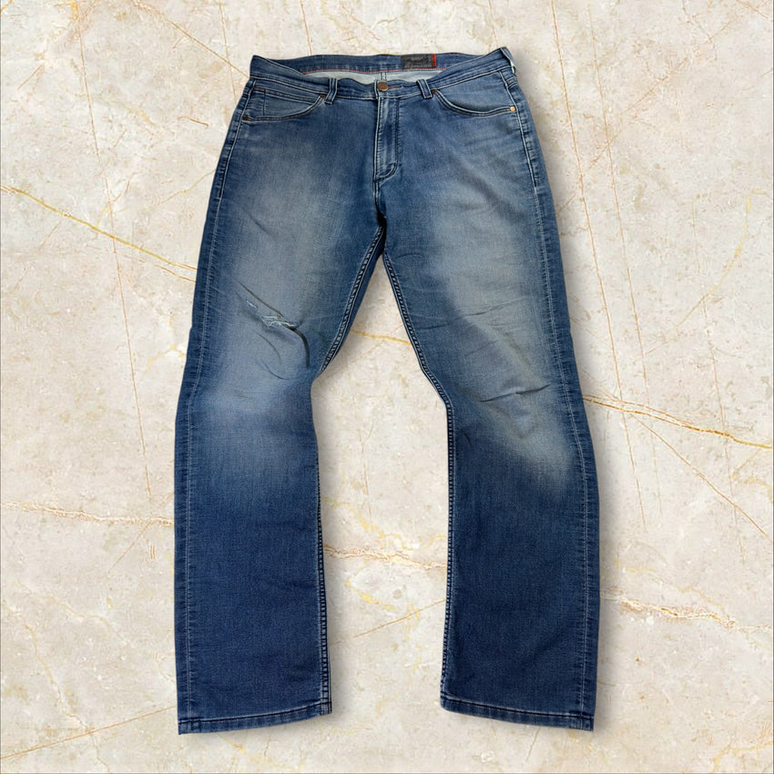 90s Vintage Wrangler Slim Herren Jeans Size 42 / M