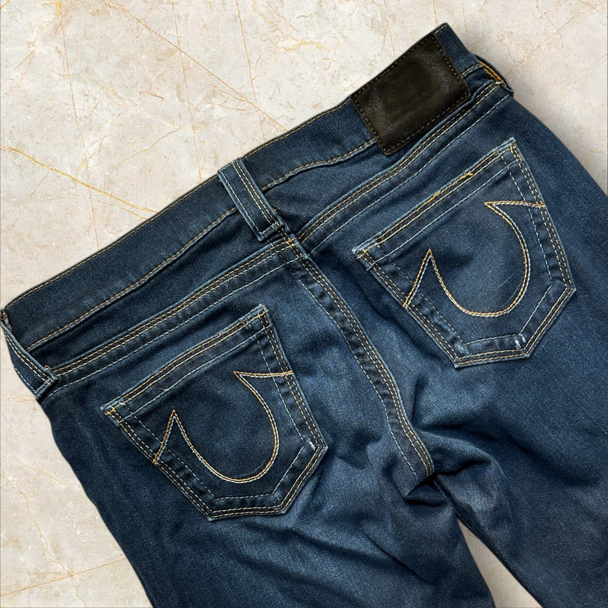 True Religion Y2K Flared Bootcut Jeans Size 38 / M