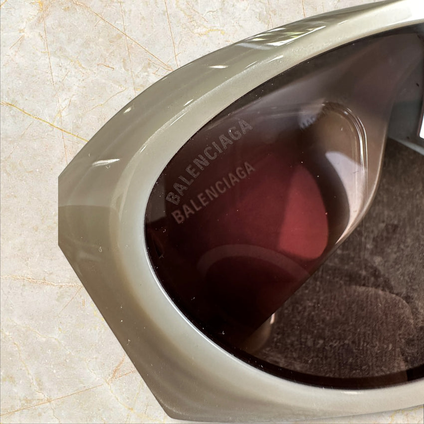 Balenciaga BB0394S Oversized Sonnenbrille — Size XL