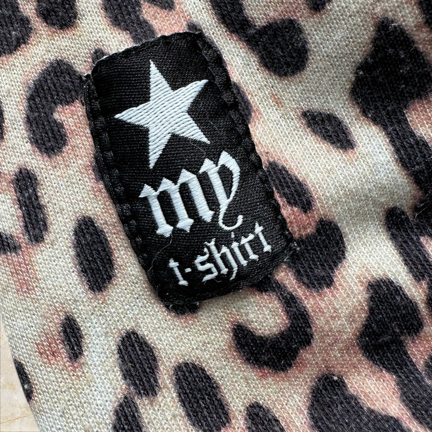 Y2K Leopard Longsleeve Size XS