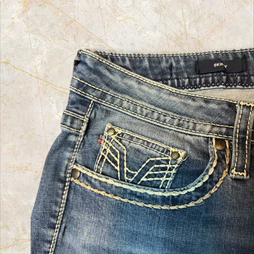 Y2K Vigoss Damen Jeans Shorts Size 50 / XXL